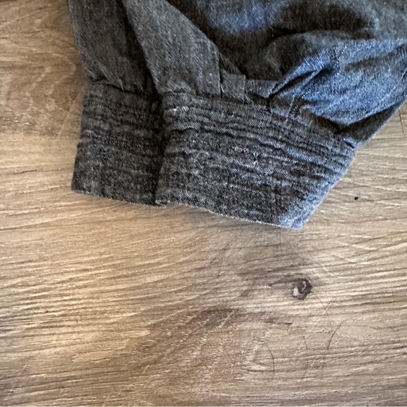 Handmade Maharaja Handcrafted 2-Piece Set Gray Embroidered Tunic & Pants Lounge - Picture 5 of 15